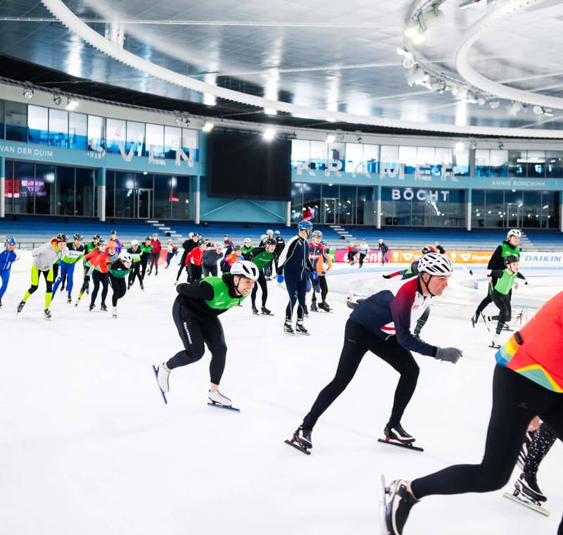 Partnerdag schaatsclinic